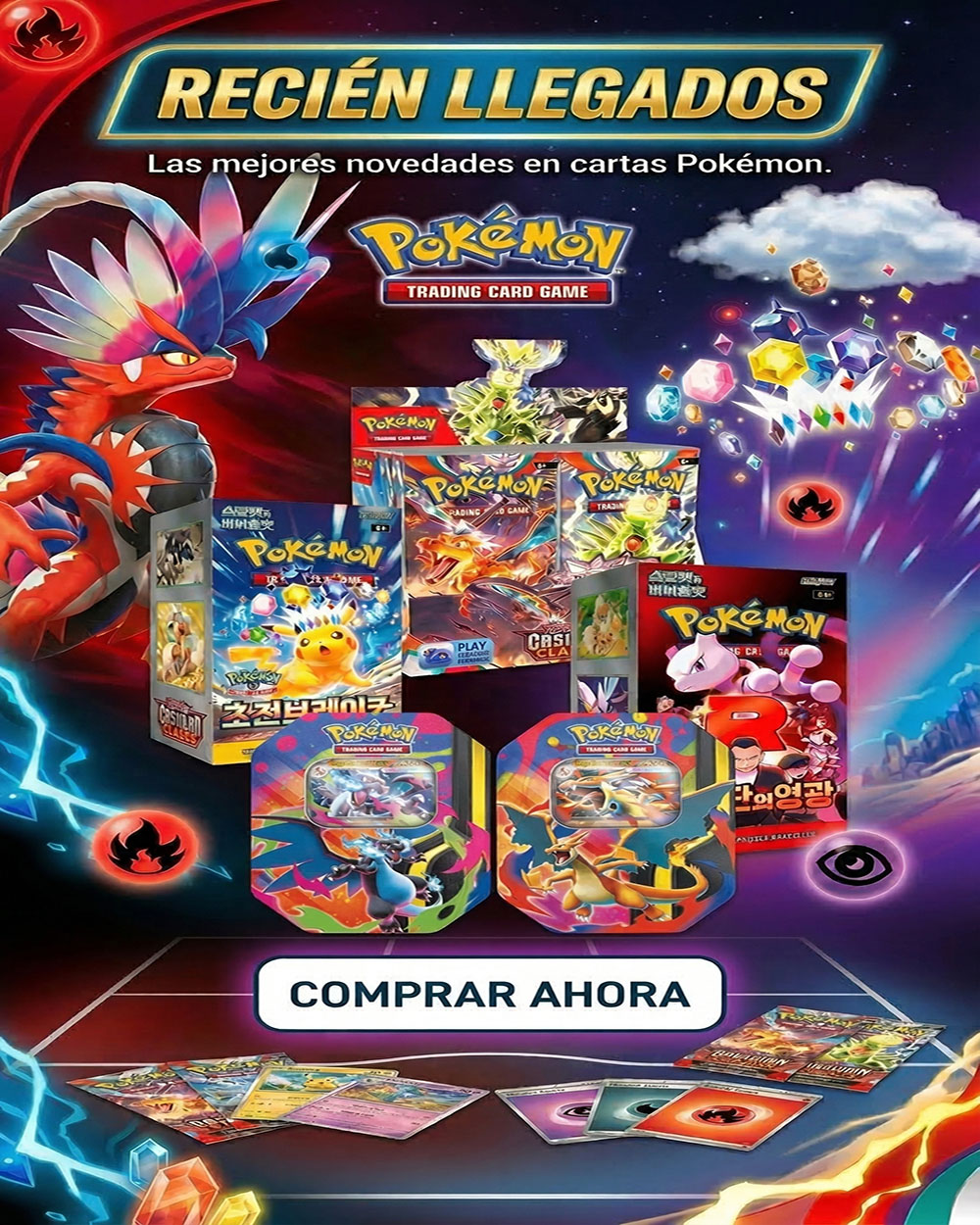 novedades cartas pokemon tcg mobile